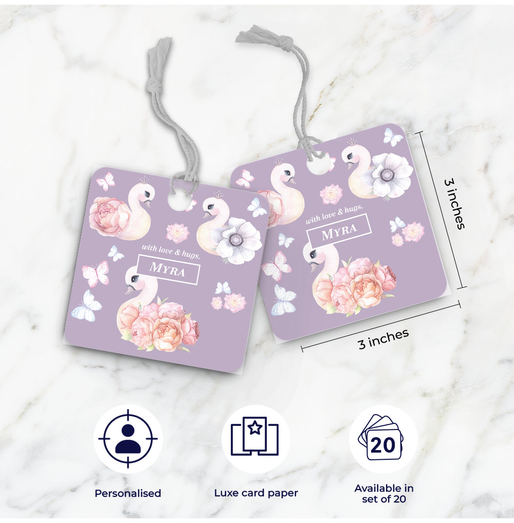 Swan Lake Garden Gift Tag (kids)