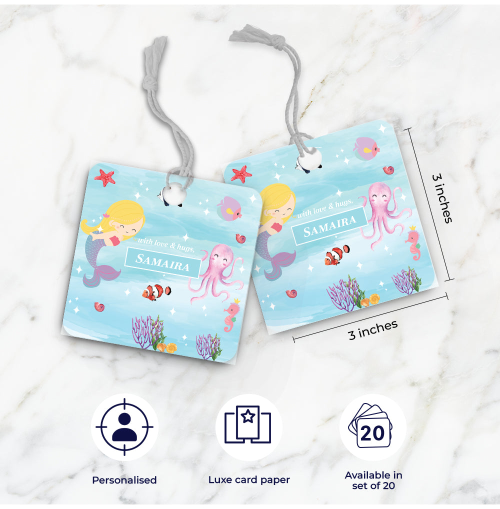 Lil Mermaid Gift Tag (kids)
