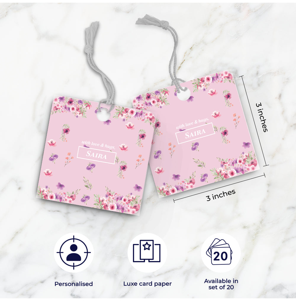 Floral Fiesta Gift Tag (kids)