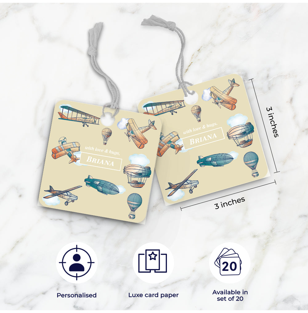 Transport Gift Tag (kids)