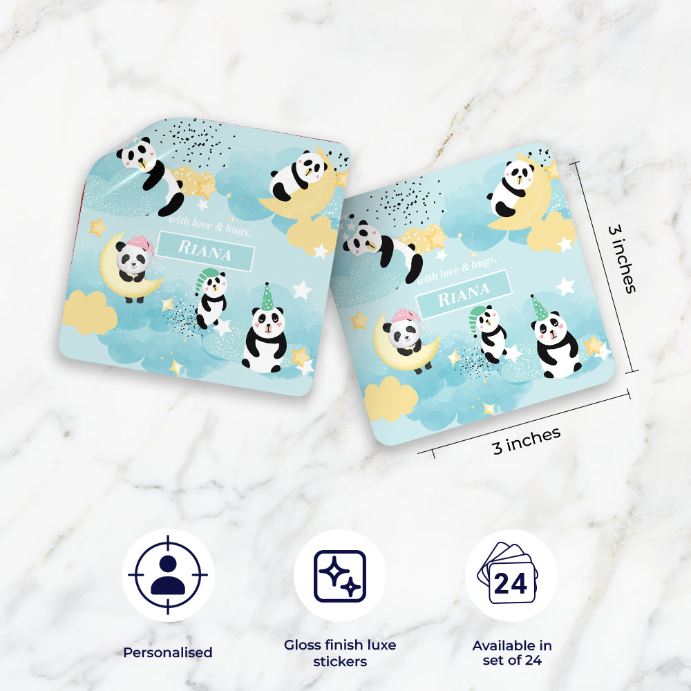 Lil Forest Friends Gift Sticker - set of 24