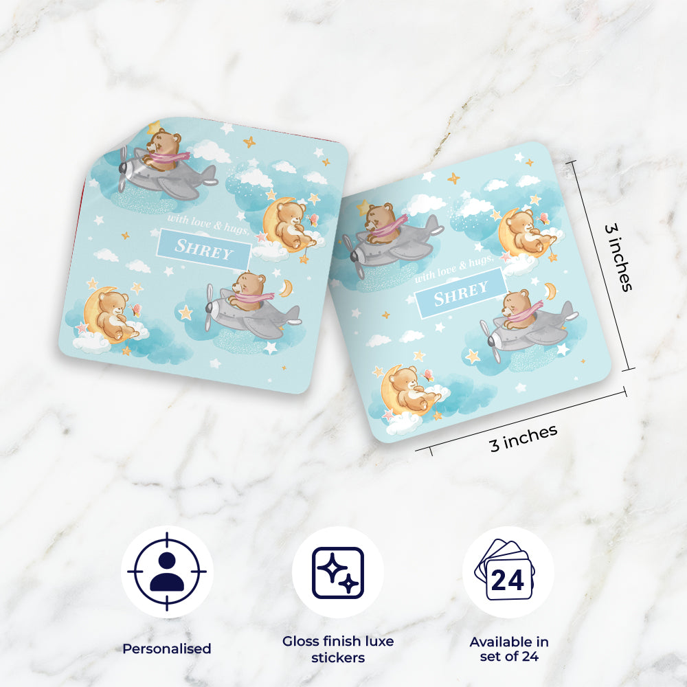 Lil Forest Friends Gift Sticker - set of 24
