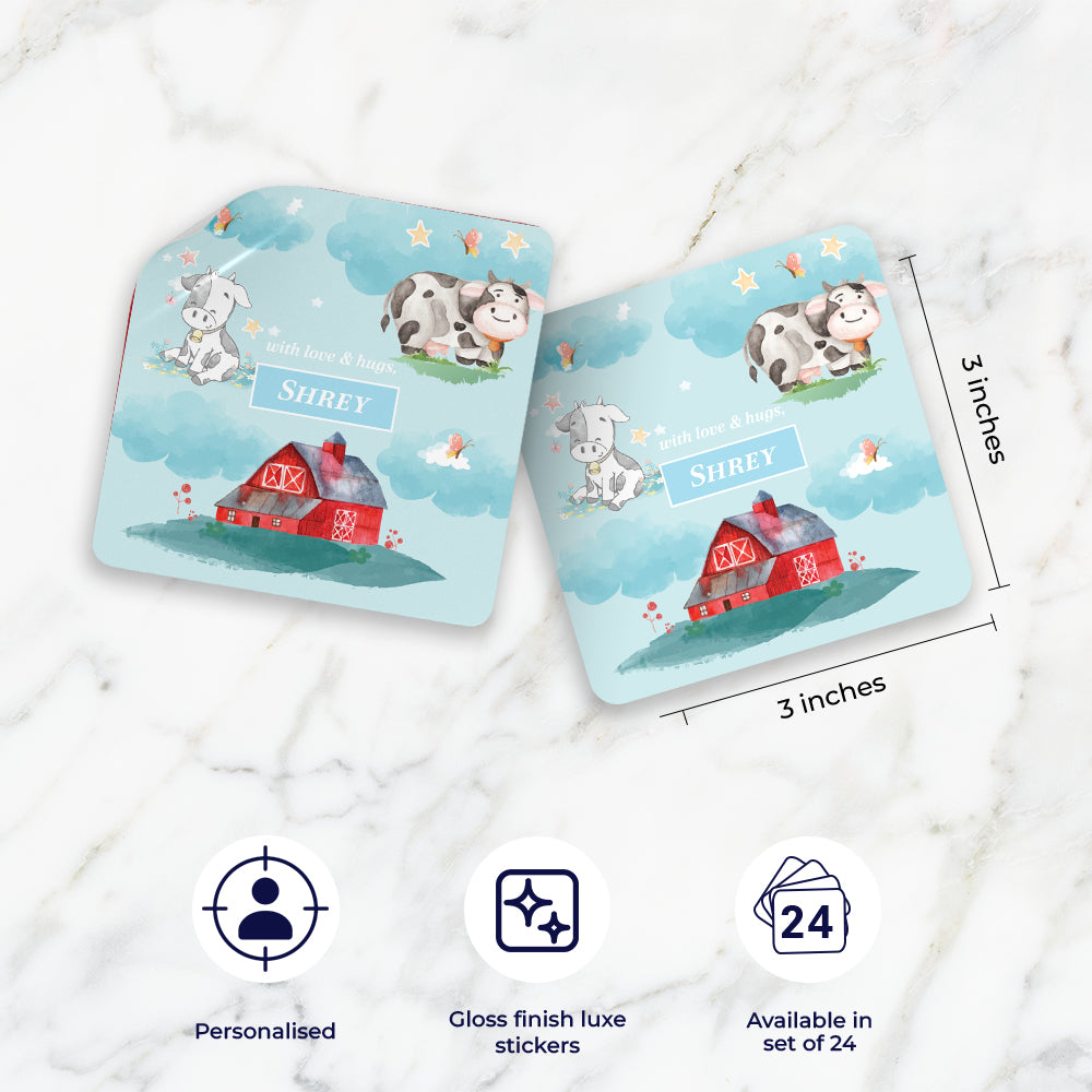 Lil Forest Friends Gift Sticker - set of 24