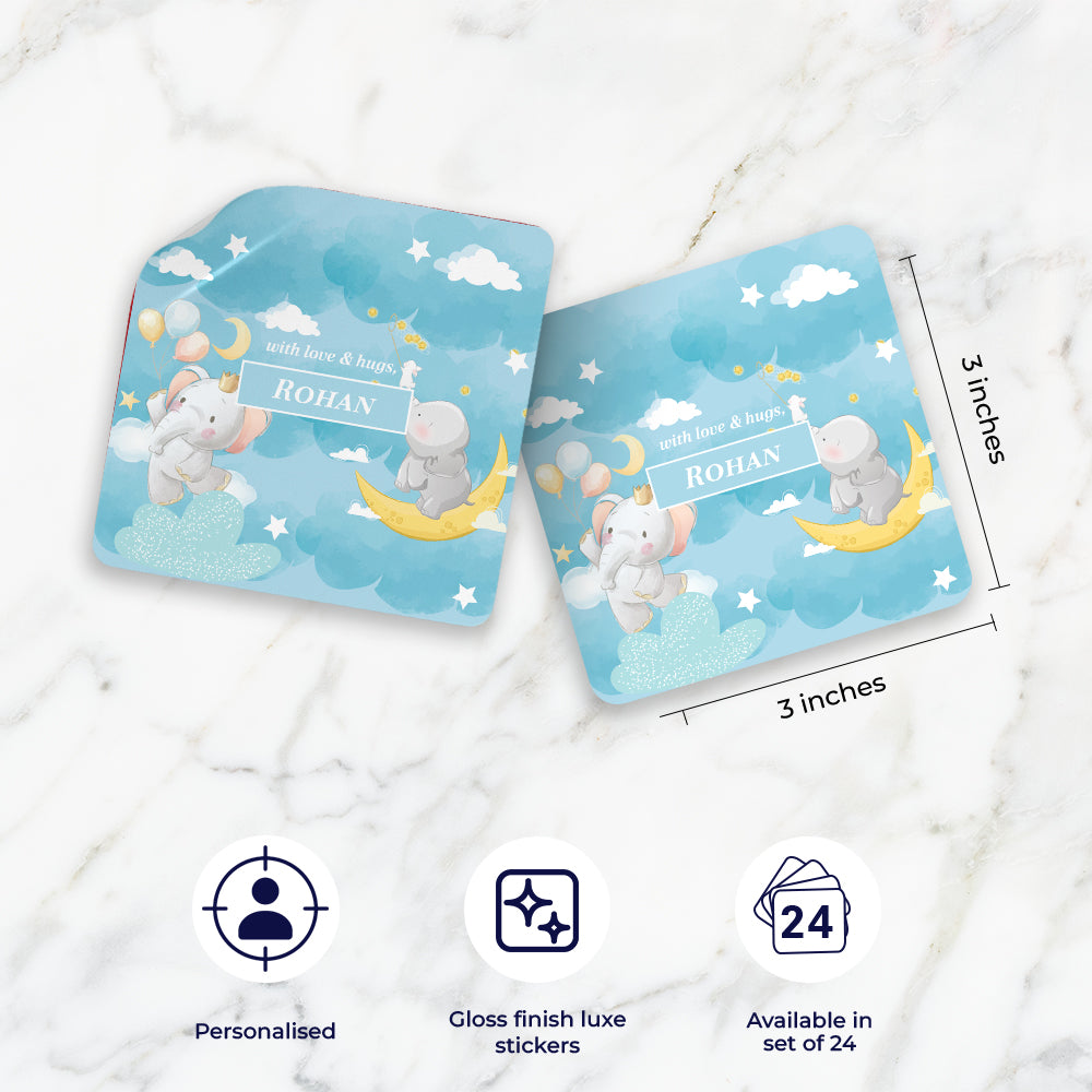 Lil Forest Friends Gift Sticker - set of 24