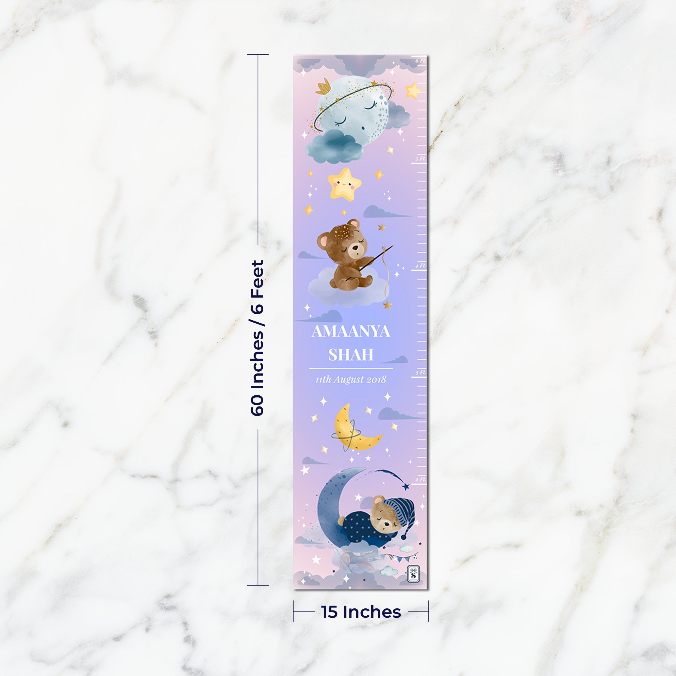 Moonlight Snuggles Height Chart (kids)