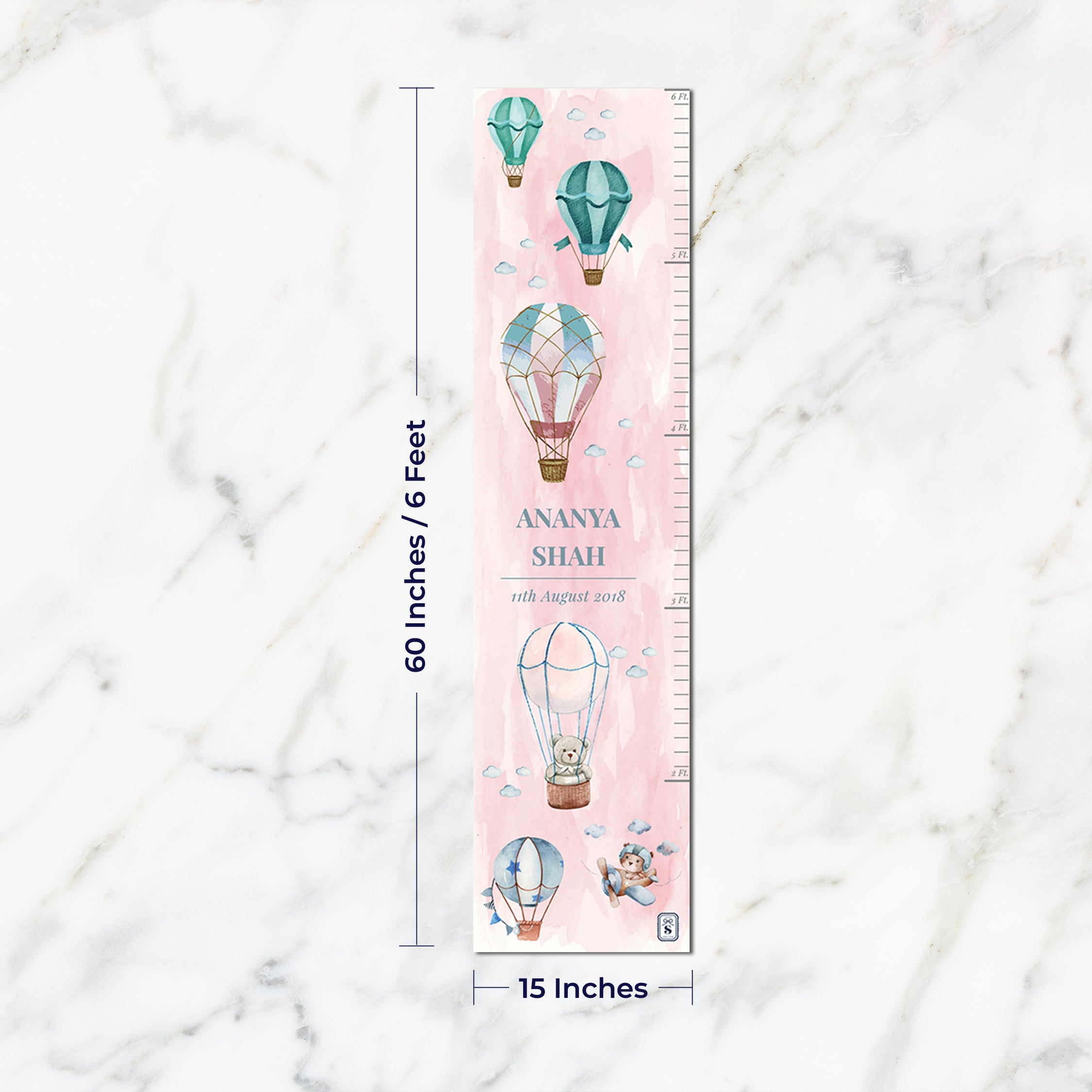 Infinite Sky Height Chart (kids)