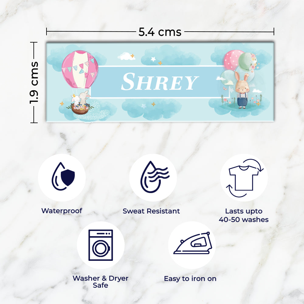 Lil Forest Friends Iron on Labels - set of 30