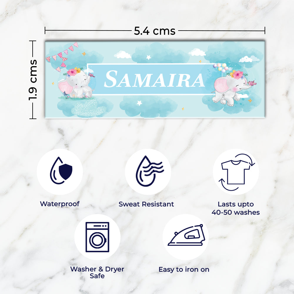 Lil Forest Friends Iron on Labels - set of 30