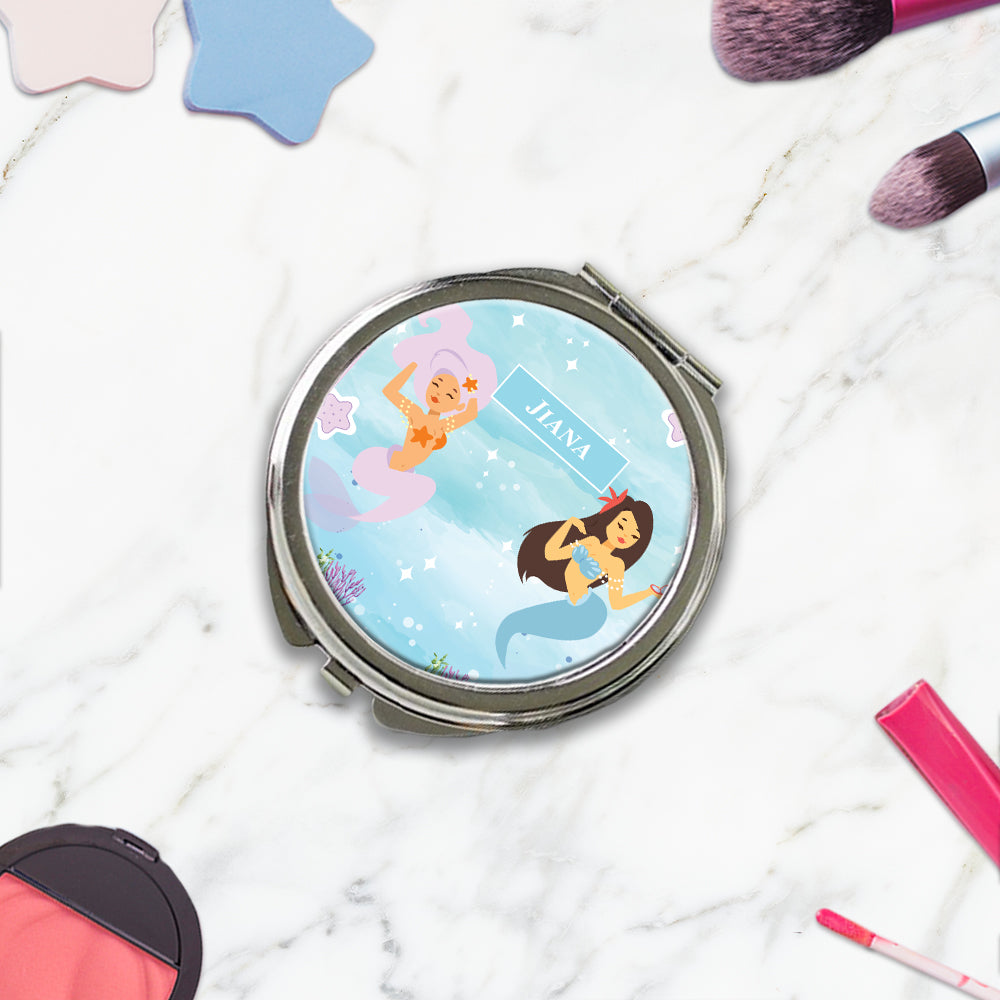 Sassy Mermaid Kids Compact Mirror