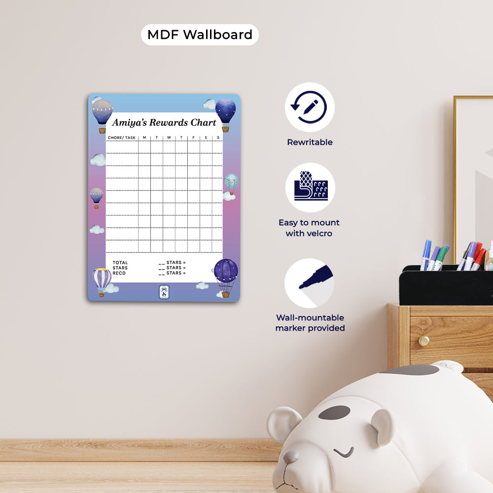 Night Flight Kids Reward Chart