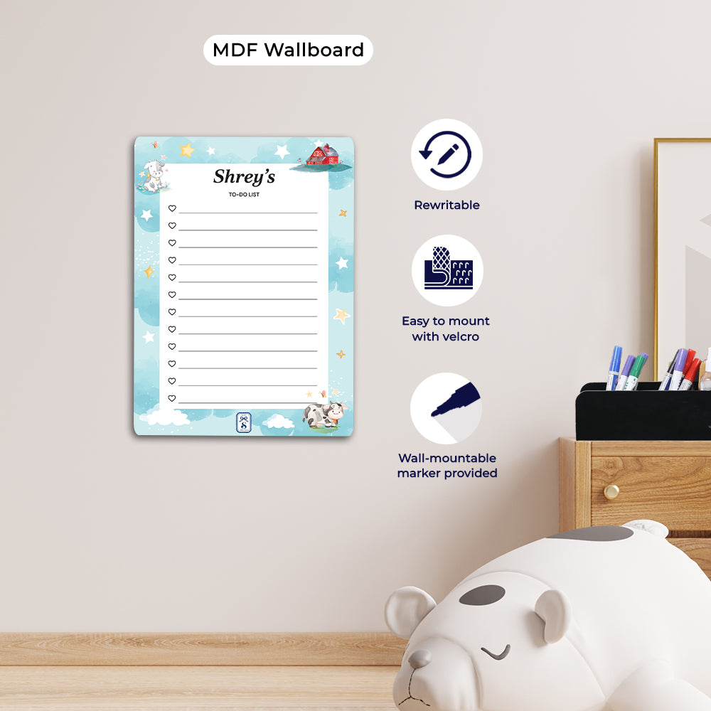 Lil Forest Friends Kids To-Do List