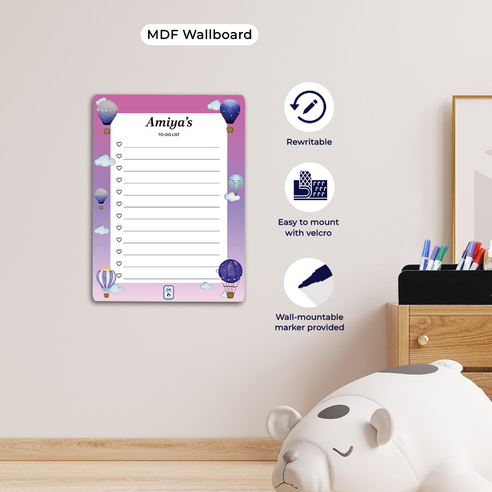 Night Flight Kids To-Do List