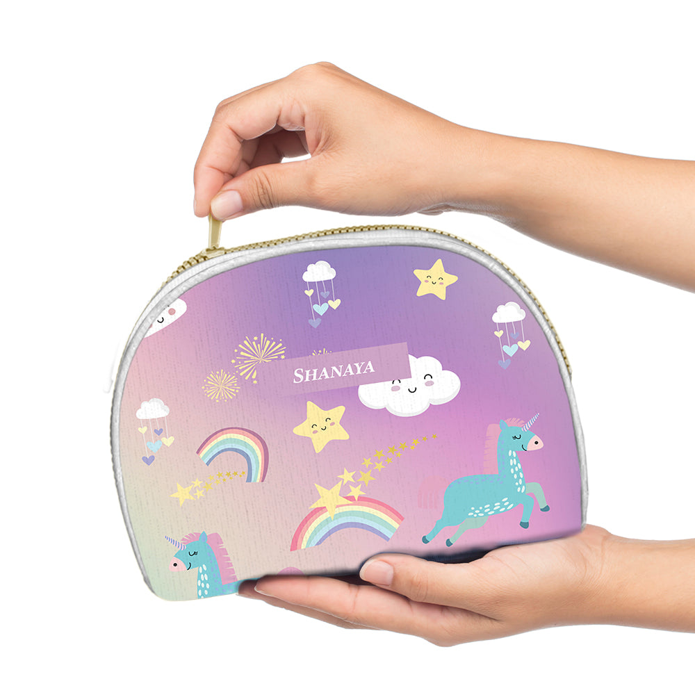 Unicorns & Rainbow Kids Pouch