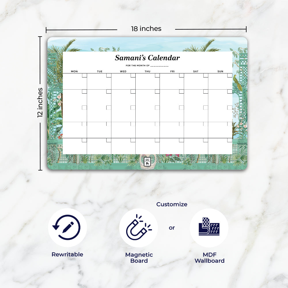 French Garden SerreFleurie Calendar