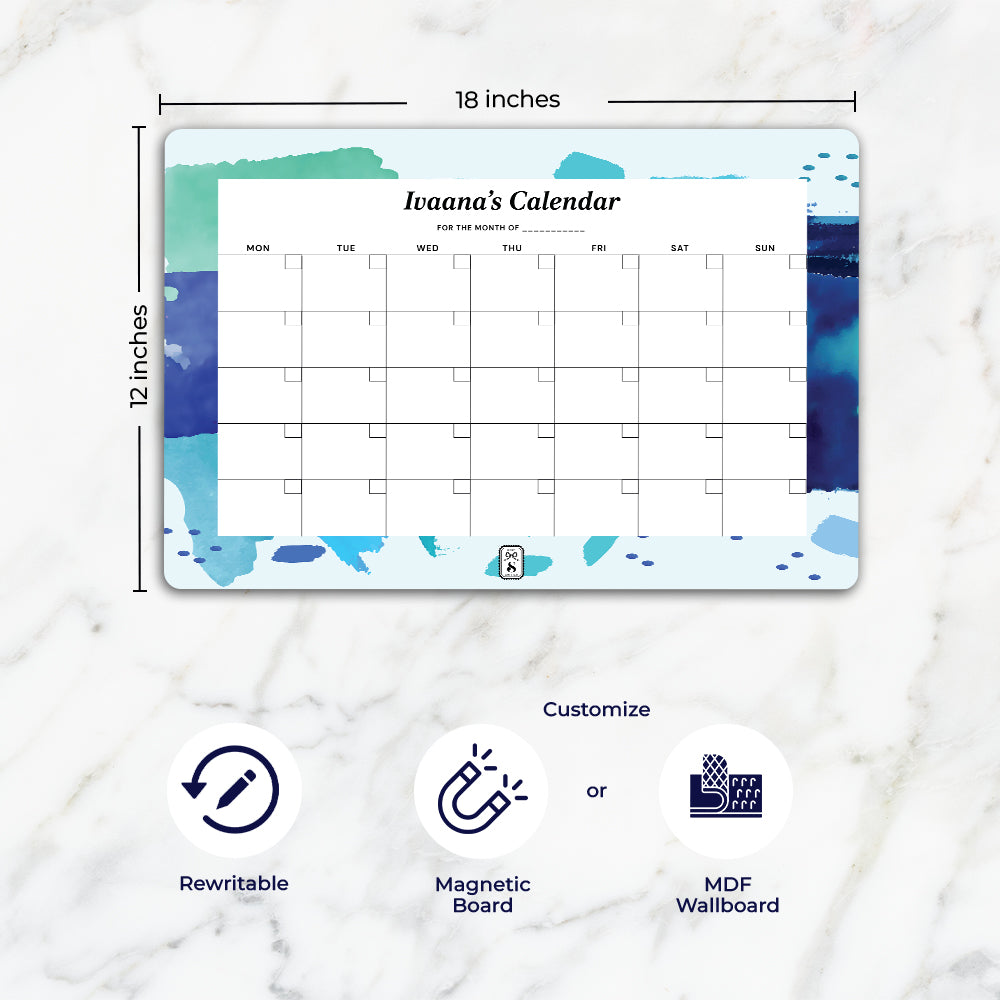 Whimsy Washes Calendar