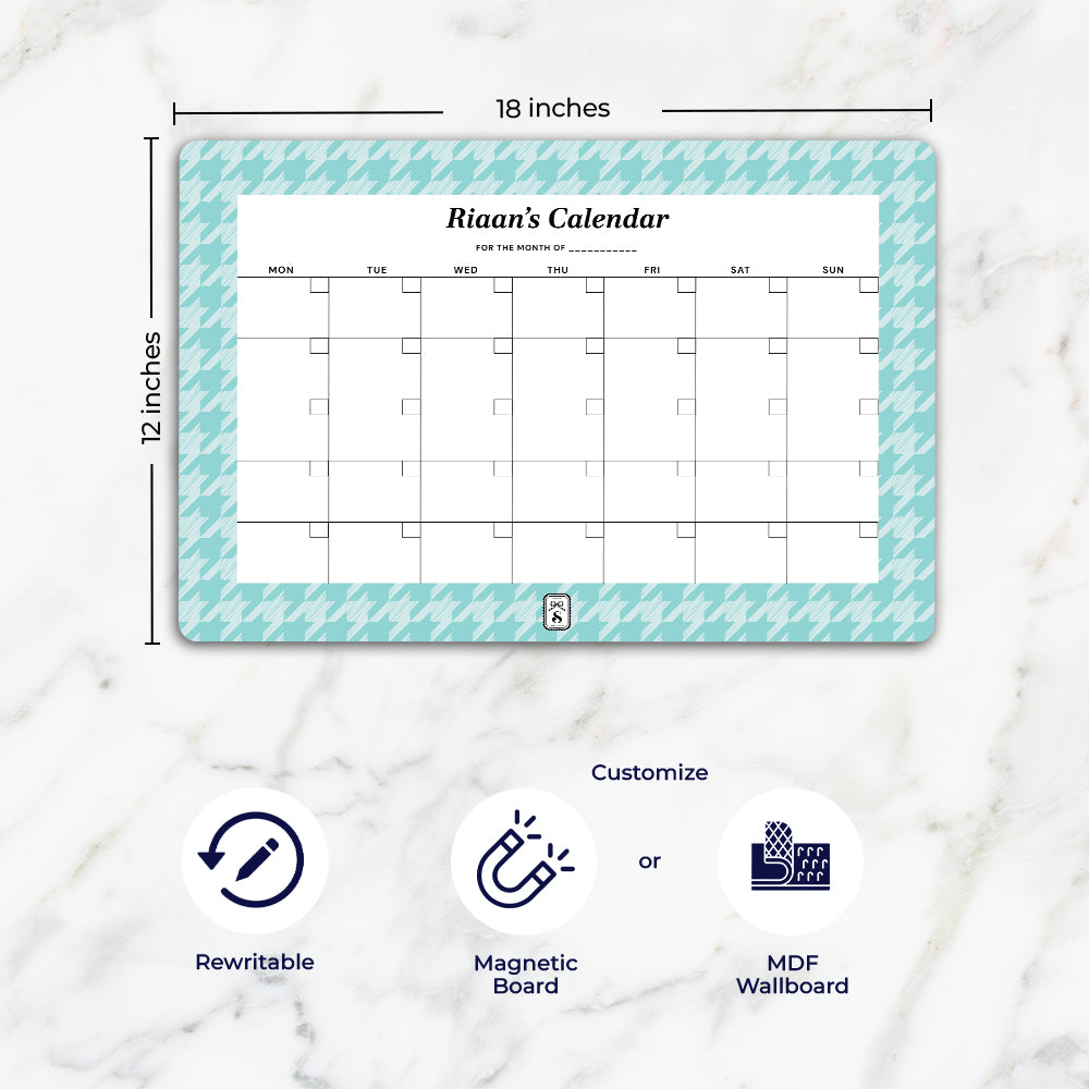 Houndstooth Calendar