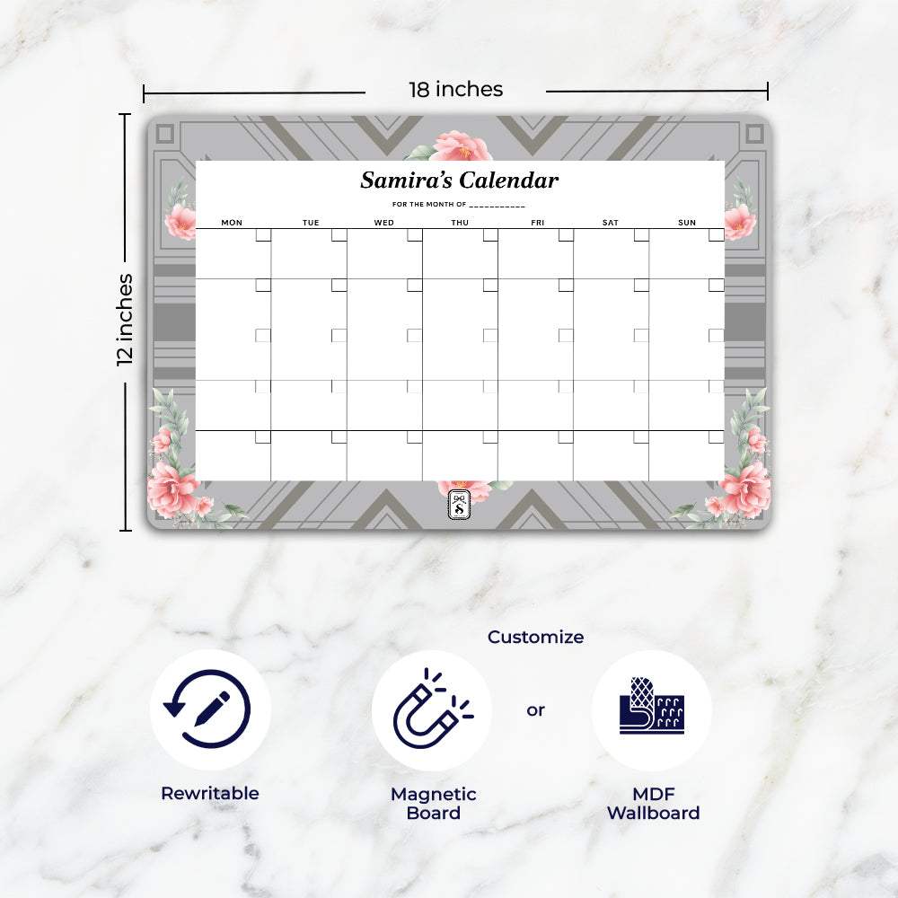 Deco Bloom Calendar