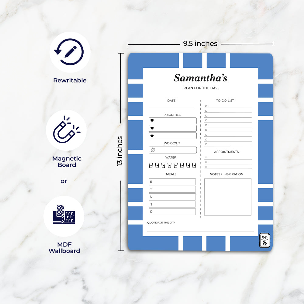 Nautical Grid Daily Planner