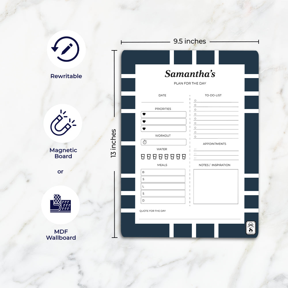 Nautical Grid Daily Planner