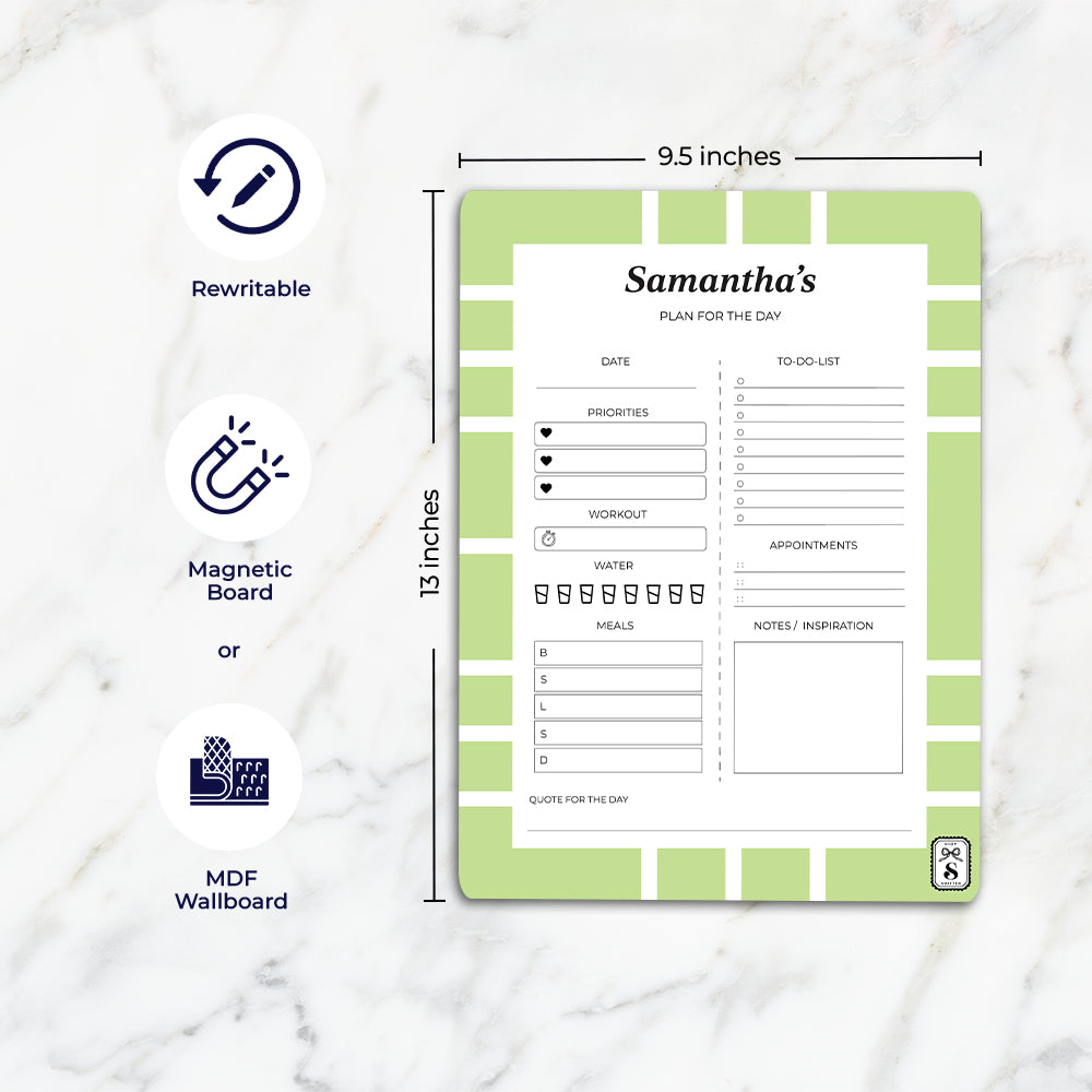Nautical Grid Daily Planner
