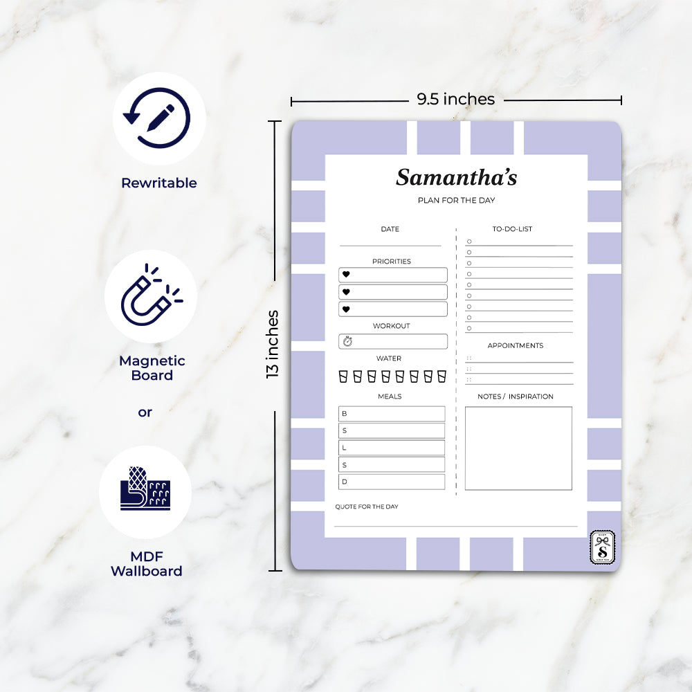 Nautical Grid Daily Planner