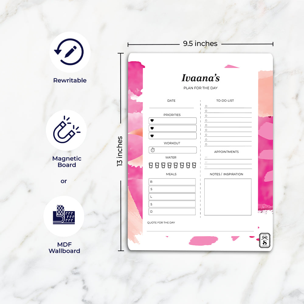 Whimsy Washes Daily Planner