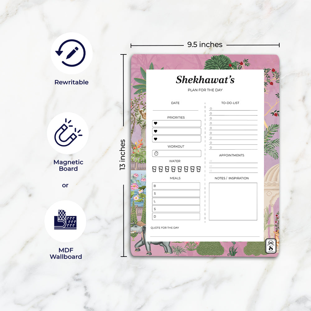 Gul Bahaar Daily Planner