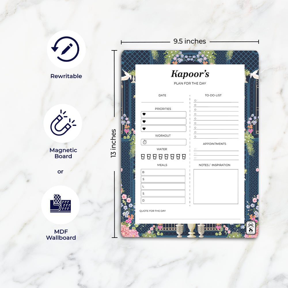 Secret Garden Daily Planner