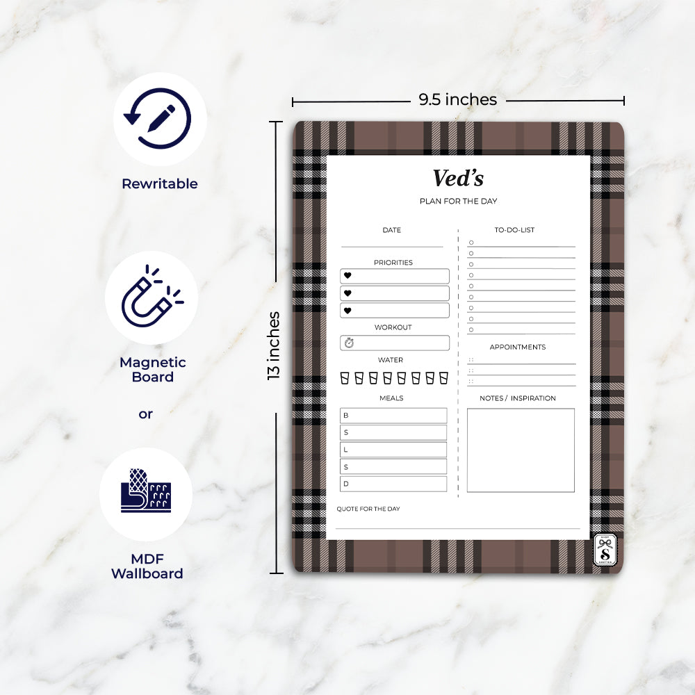 Tartan Daily Planner