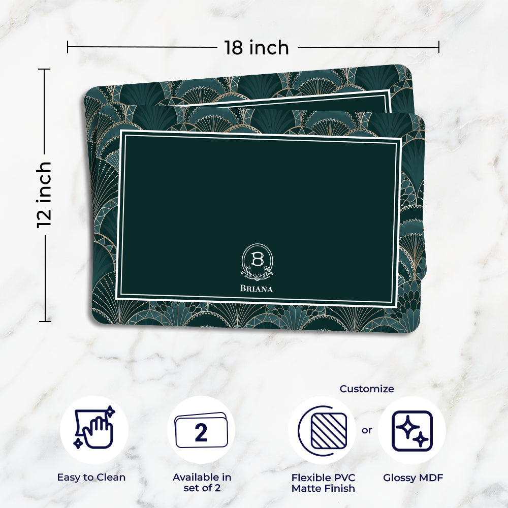 Gilded Archs Placemat