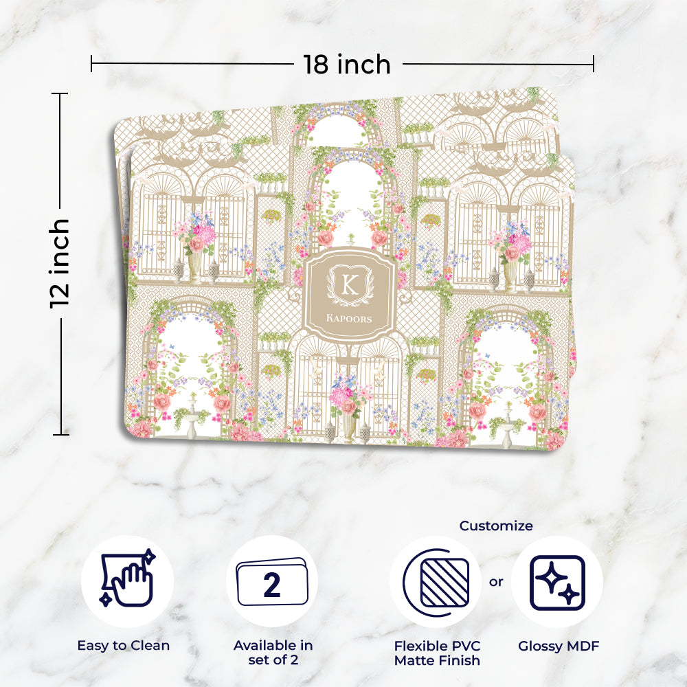 Secret Garden Placemat