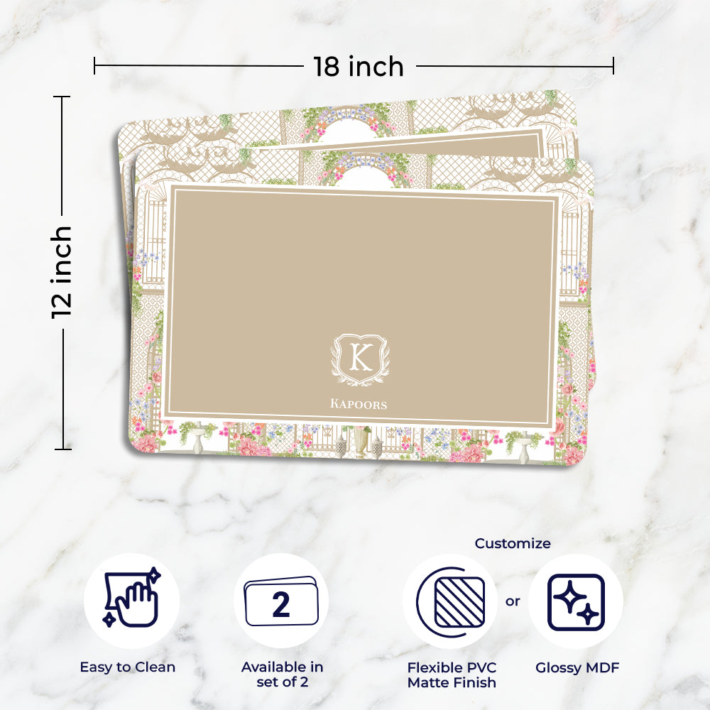 Secret Garden Placemat