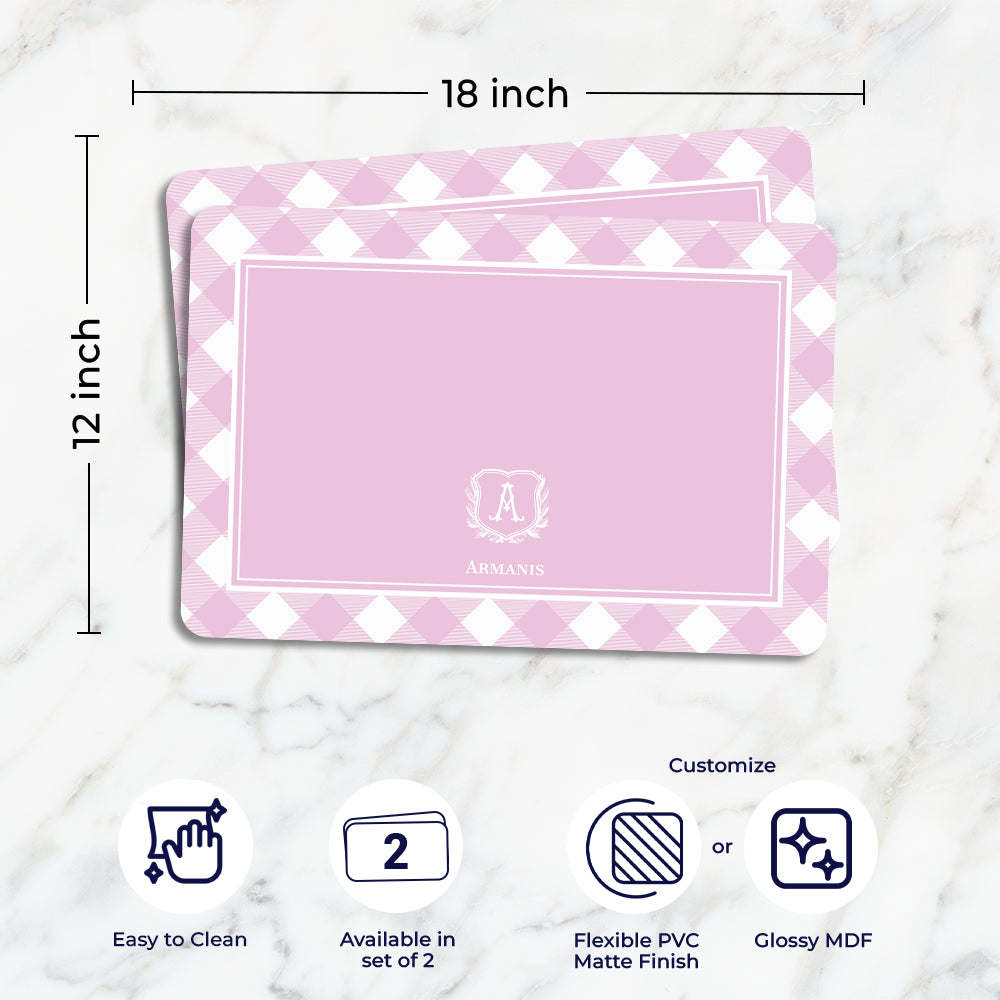 Gingham Placemat