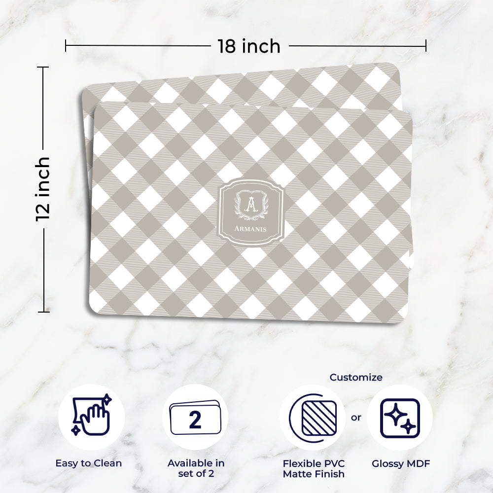 Gingham Placemat