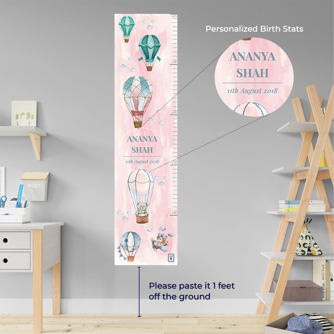 Infinite Sky Height Chart (kids)