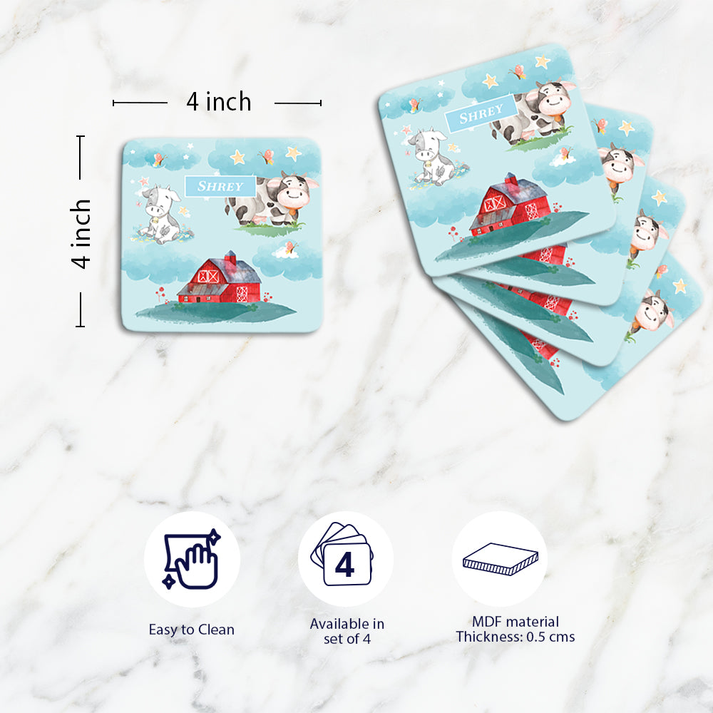 Lil Forest Friends Coasters (kids)