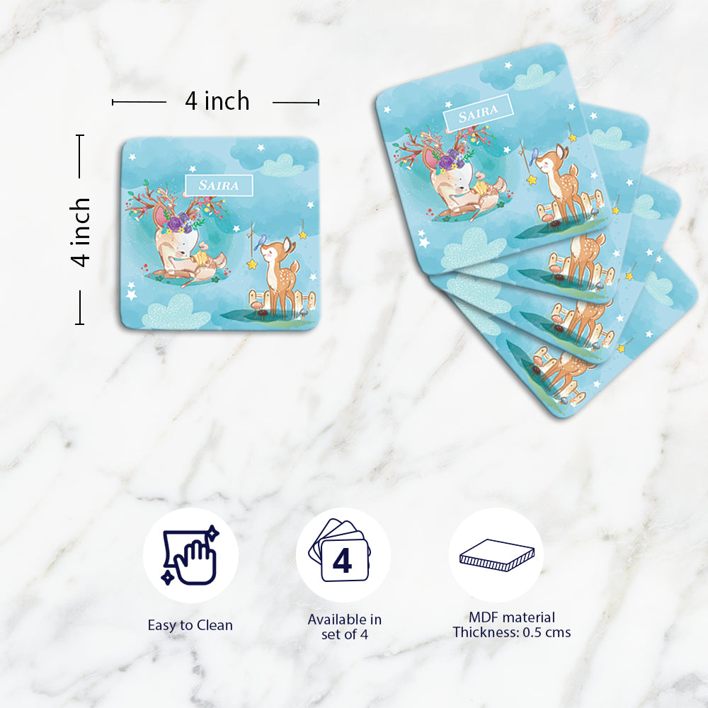 Lil Forest Friends Coasters (kids)
