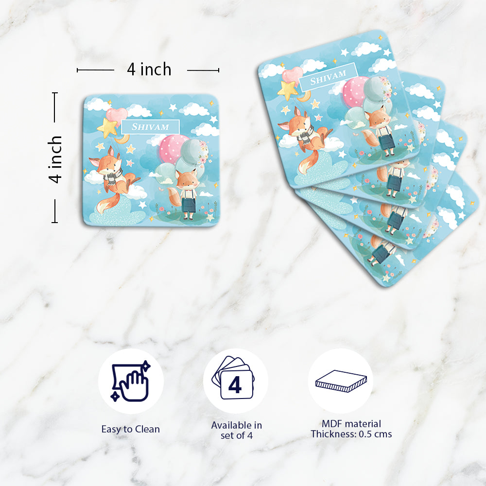 Lil Forest Friends Coasters (kids)