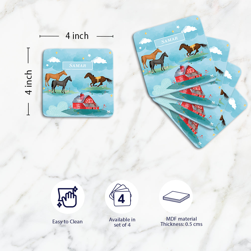 Lil Forest Friends Coasters (kids)