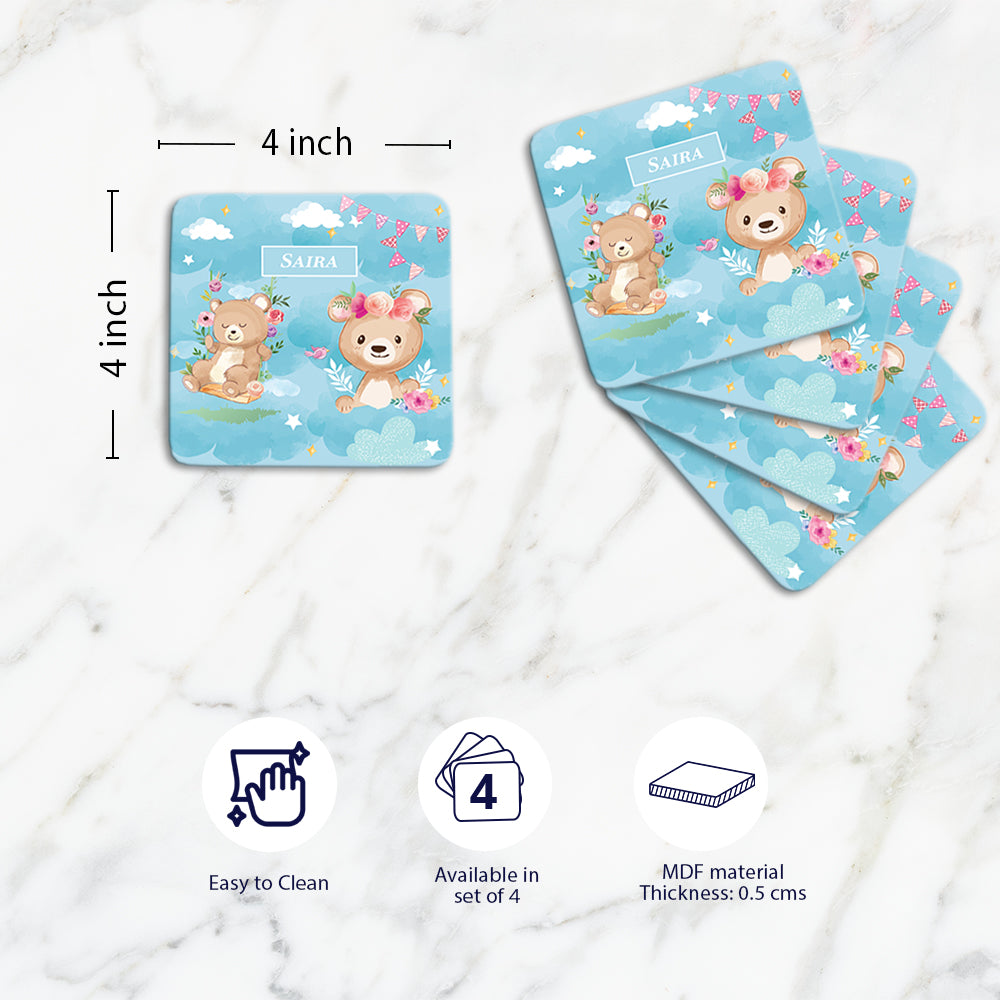 Lil Forest Friends Coasters (kids)