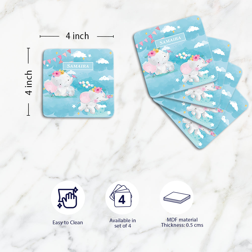 Lil Forest Friends Coasters (kids)