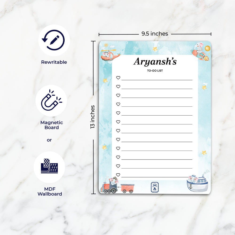 Captain Ellie Kids To-Do List