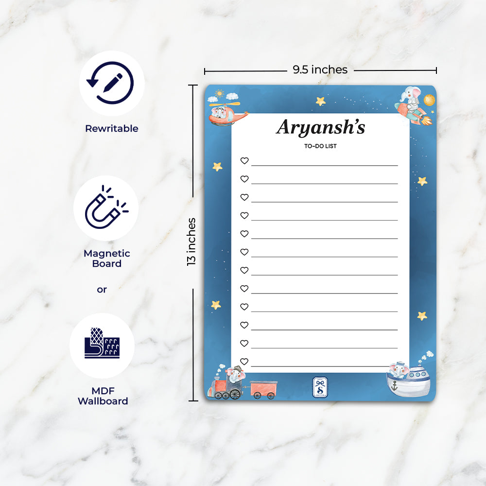 Captain Ellie Kids To-Do List