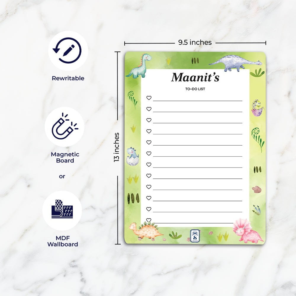 Dinoland To-Do List