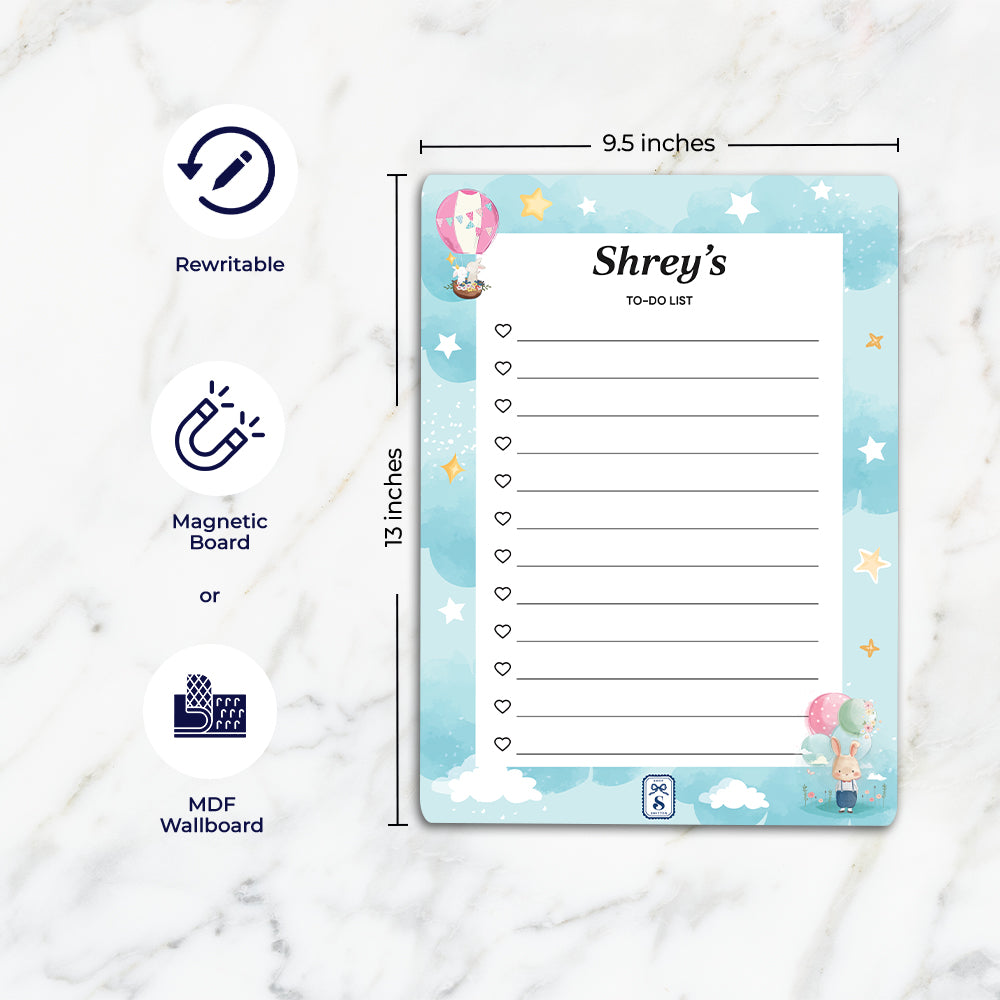 Lil Forest Friends Kids To-Do List