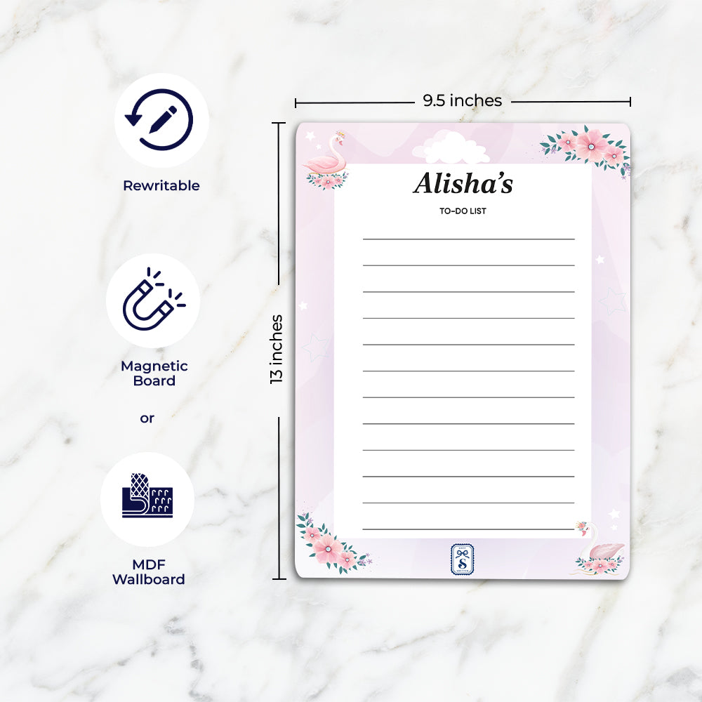 Swan Princess Kids To-Do List