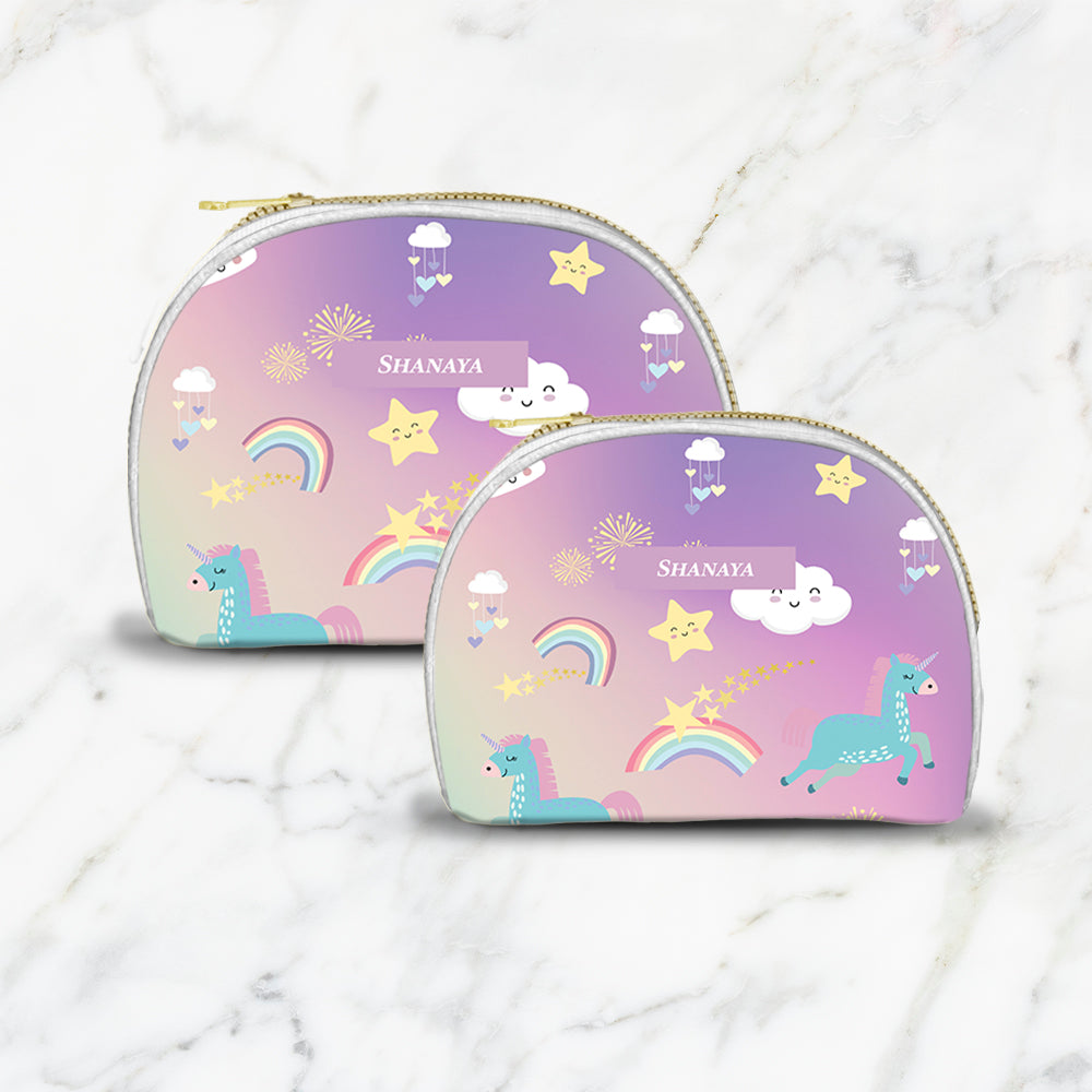 Unicorns & Rainbow Kids Pouch