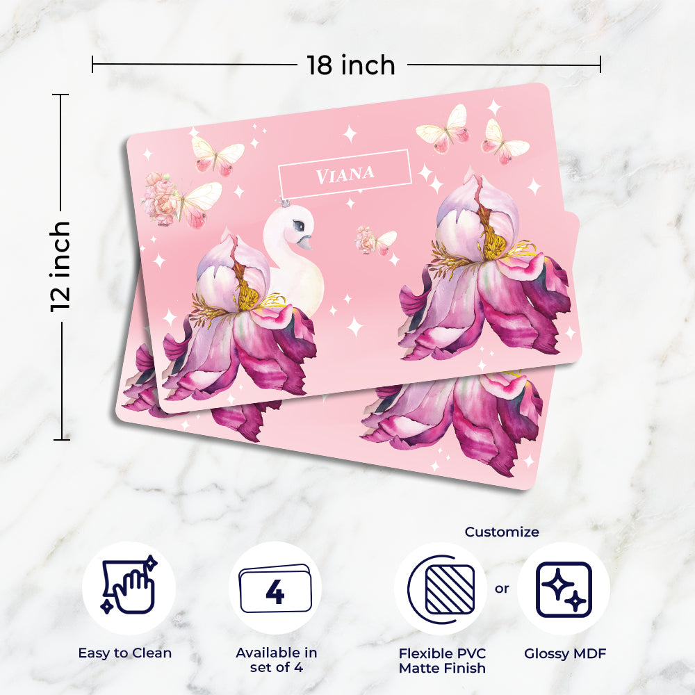 Butterfly Swan Blossom Tableware Set (kids)