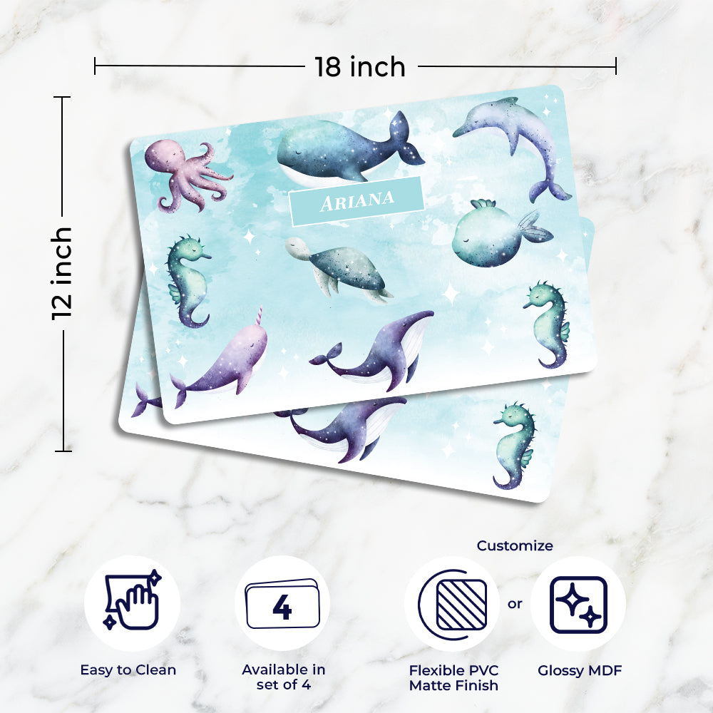 Midnight Ocean Tableware Set (kids)