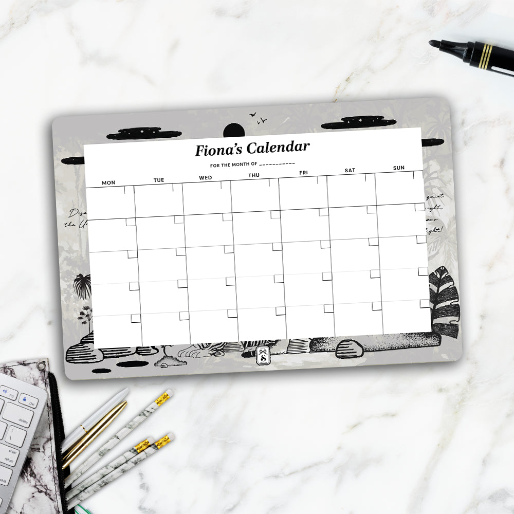 Jungle's Sonnet Calendar